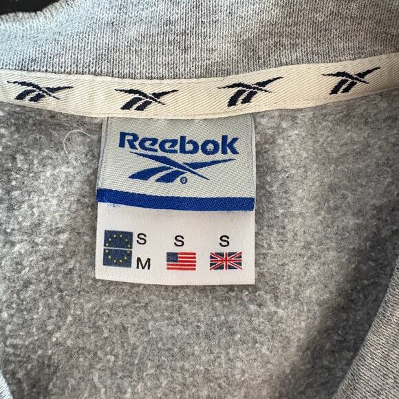 Y2K Reebok Gray Crewneck Sweatshirt - Men's Size Small - Picture 4 of 6